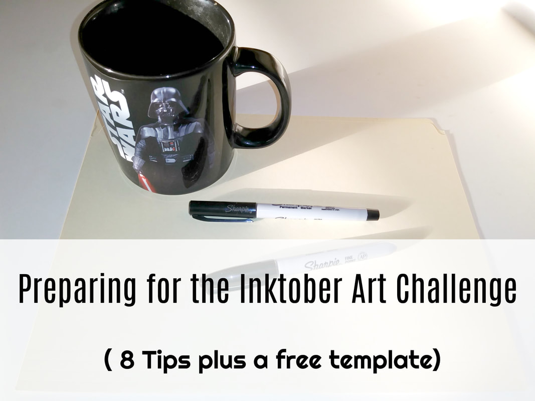 Inktober Art Challenge Tips